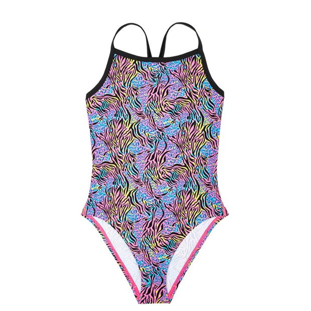 Slazenger - Thin Strap One Piece Swimsuit Juniors