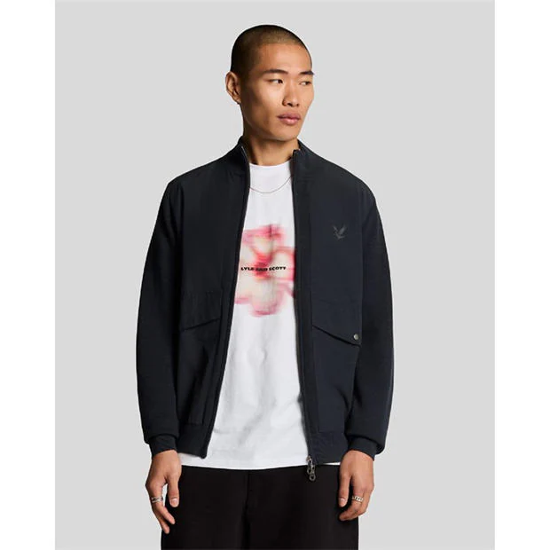 Lyle and Scott - Milano Hybrid Full Zip Knitted Jacket