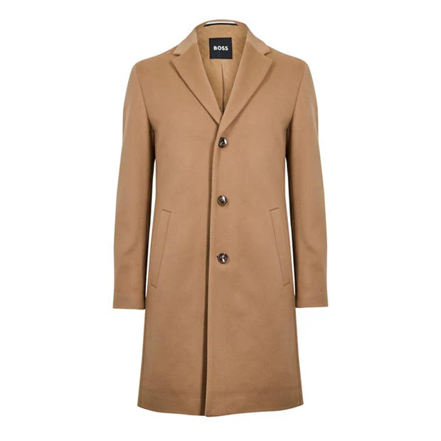 Boss - Men's HHyde C Black Overcoat
