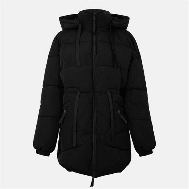 Jack Wills - Women's JW Belted Tie Padded Short Puffer Jacket