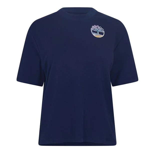Timberland - Women's Graphic Tee Back and Front Graphic T-Shirt