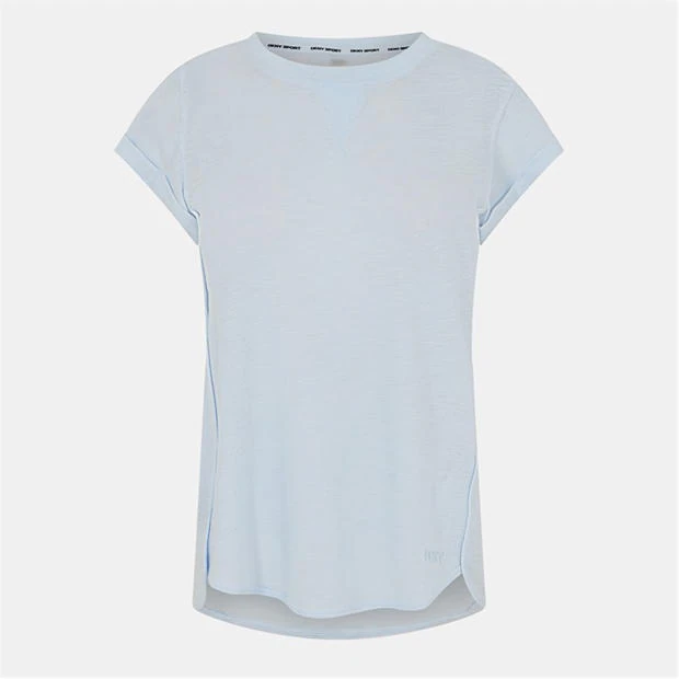 DKNY - Women's Mini Waffle Waffle-Knit T-Shirt