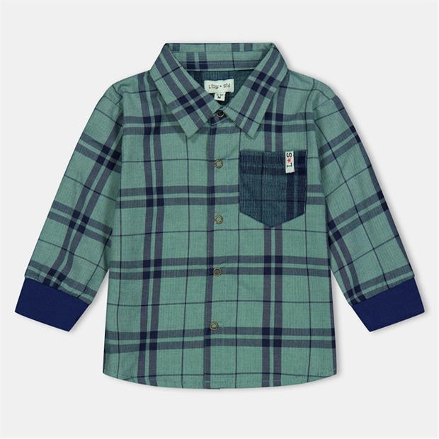 Lilly and Sid - Long-Sleeve Patterned Shirt