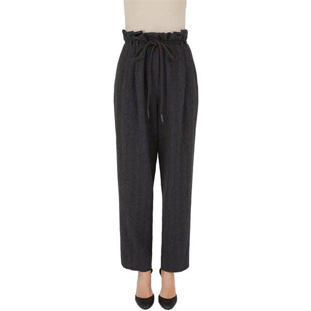 EMPORIO ARMANI - High Rise Trousers