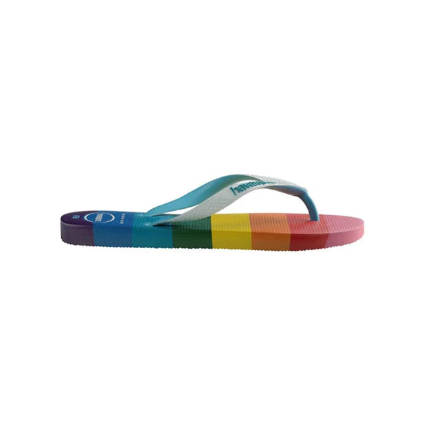 Havaianas - Unisex Adults Top Pride Allover Blue Flip Flops