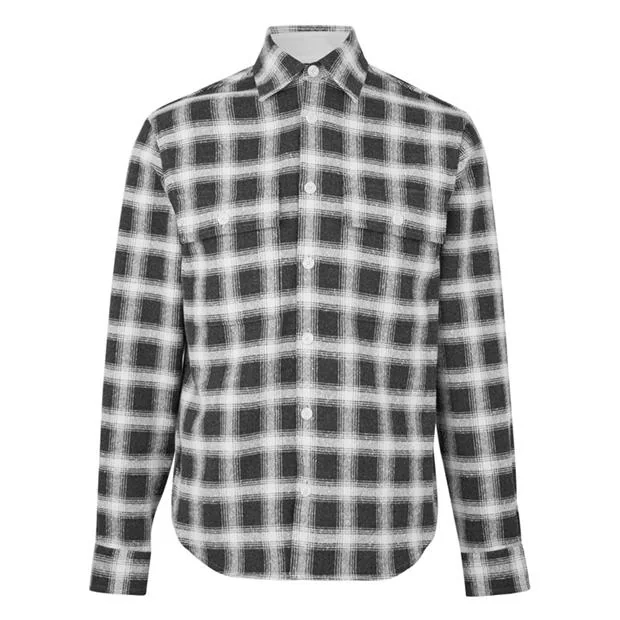 Boss - Men's C Owen Flannel Check Long Sleeve Overshirt