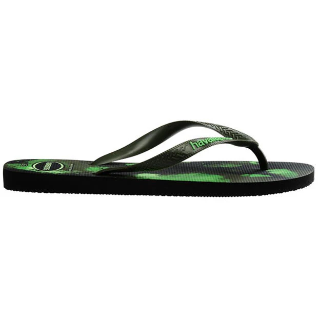 Havaianas - Women's Top Camo Black Moss Flip Flops