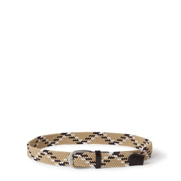 Osprey London - Men's Sam Flexible Woven Leather Belt