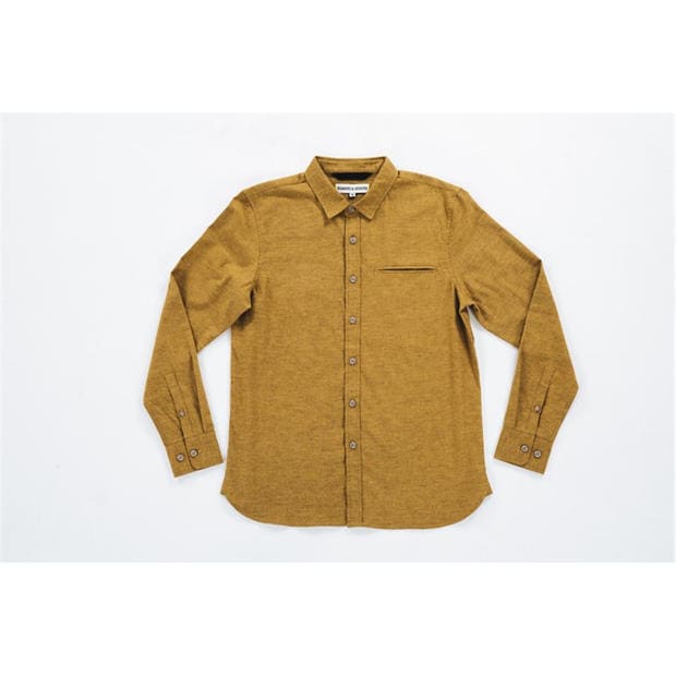 Roamers and Seekers - Men's Willow Long Sleeve Plain Shirt