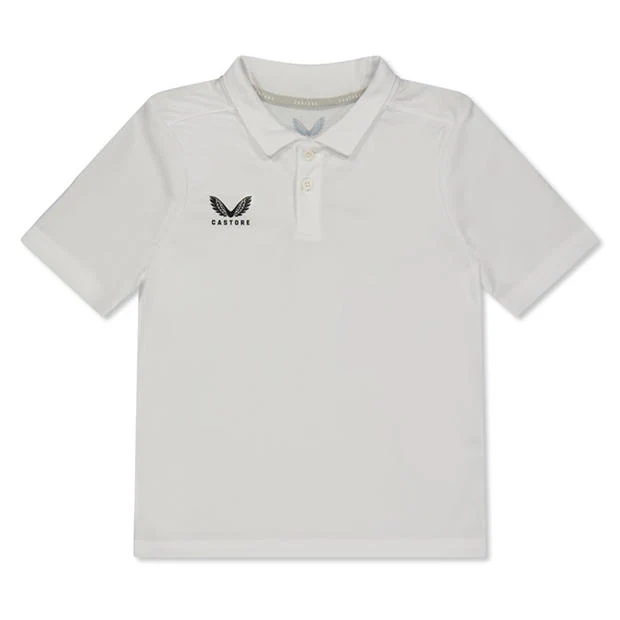 Castore - Unisex Kids' Short Sleeve Polo Shirt