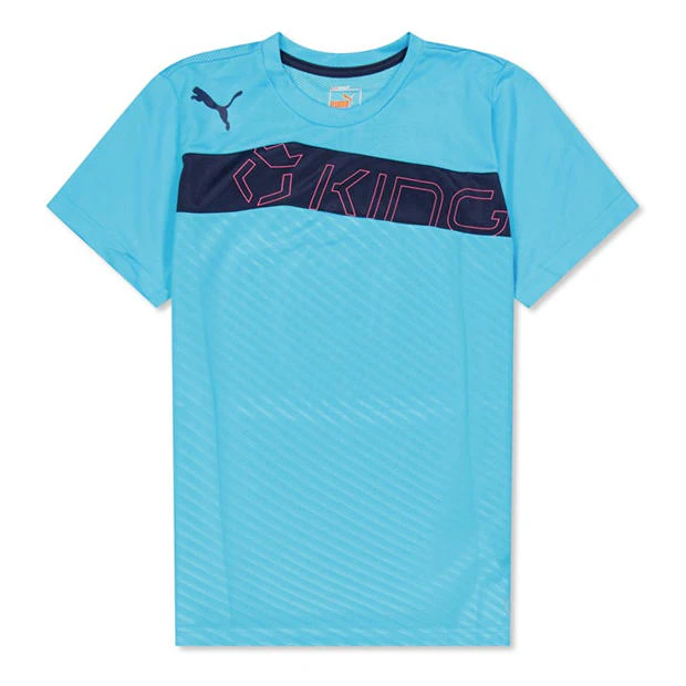 Puma - Kids' Graphic Tee Short Sleeve Performance Gym Top