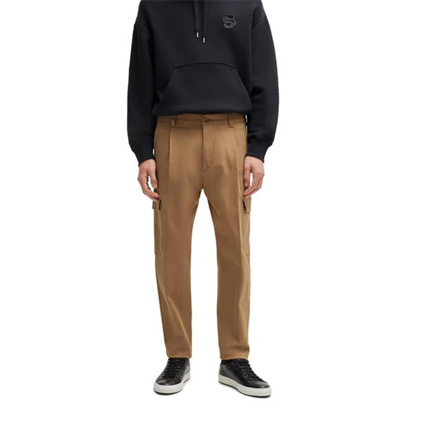 Boss - Men's C Perin Cargo Straight Leg Trousers