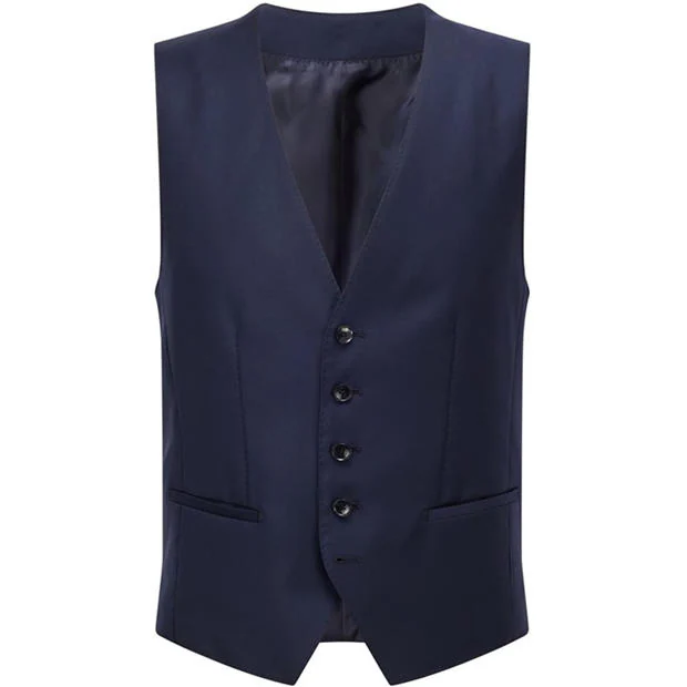 Boss - Men's Tailored Fit Performance Waistcoat