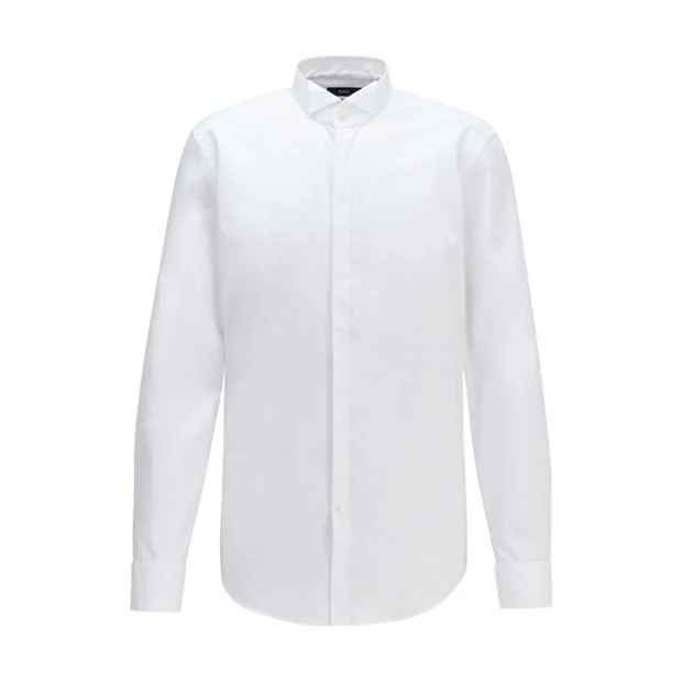 Boss - Men's Jillik Long Sleeve Plain Shirt