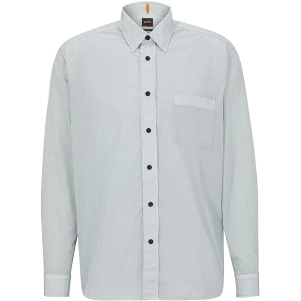 Boss - Men's Lambini Long Sleeve Plain Shirt