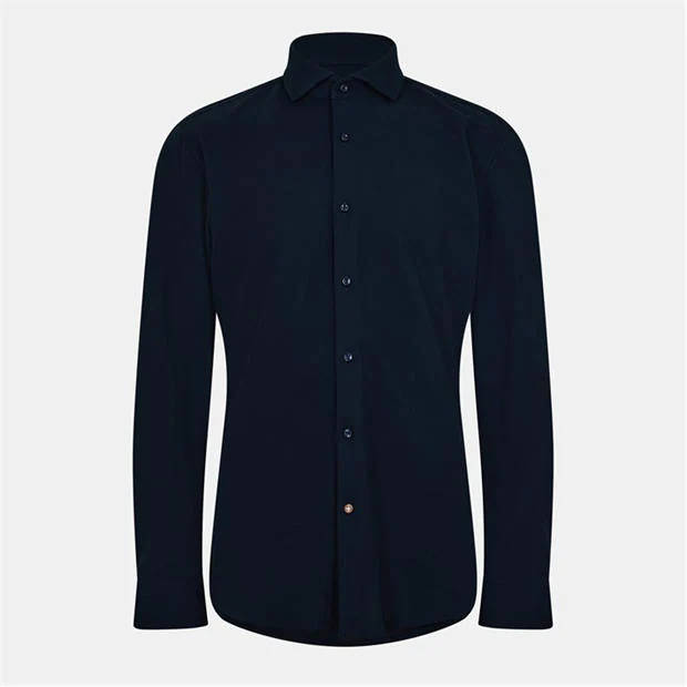 Boss - Men's P Hank Spread Long Sleeve Oxford Shirt