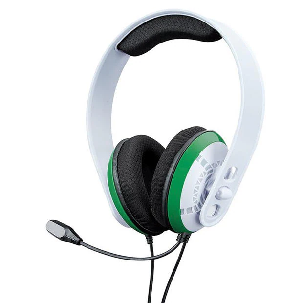 GAMEware - Xbox White and Green Stereo Headset