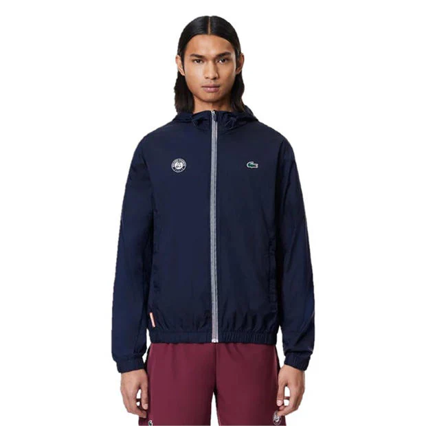 Lacoste - Men's Water Resistant Lightweight Rain Anorak