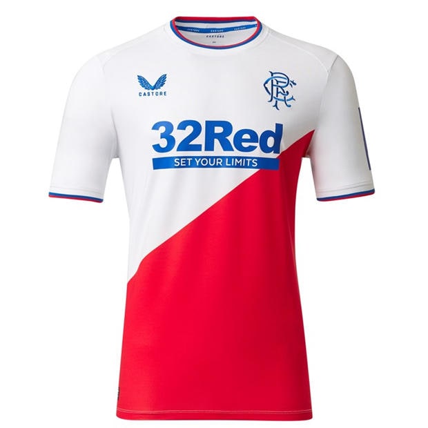 Castore - Rangers FC Away Shirt 2022 2023 Mens