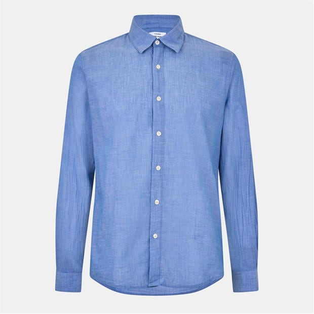 Peter Werth - Men's James Long Sleeve Plain Shirt