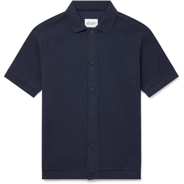 Albam - Men's Short-Sleeve Plain Shirt