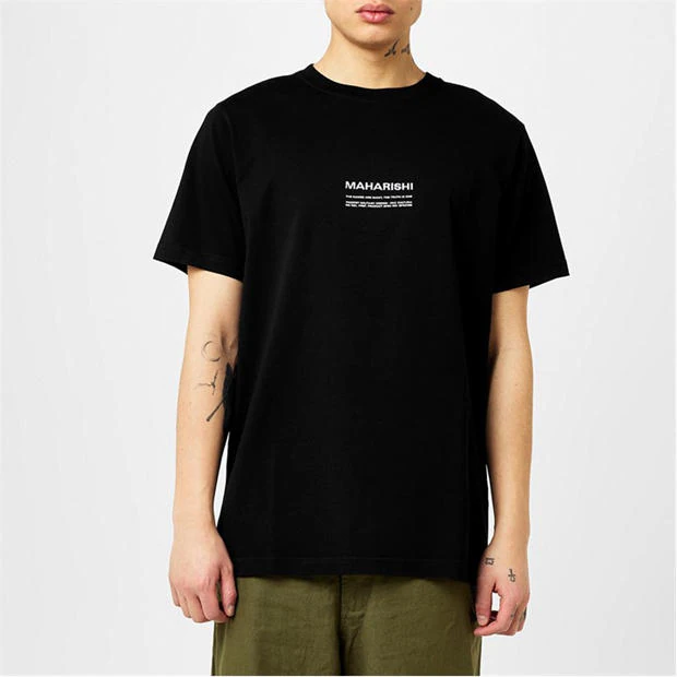MAHARISHI - Miltype Embroidered T Shirt