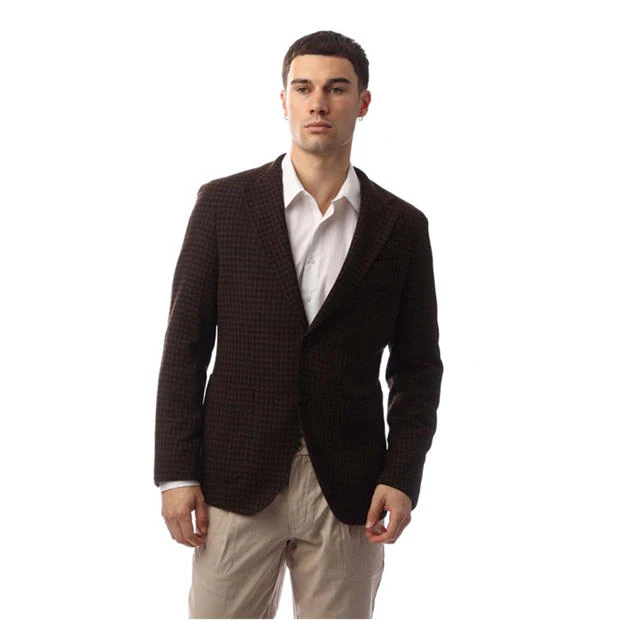 Boss - Men's Heston Structured Shoulders Tailored Fit Single-Breasted Formal Jacket