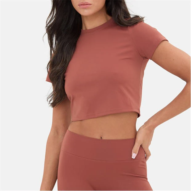 I Saw It First - Short Sleeve Crop Top