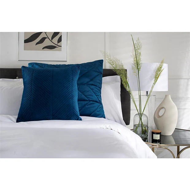 The Lyndon Company - Chevron Velvet Pillowcases