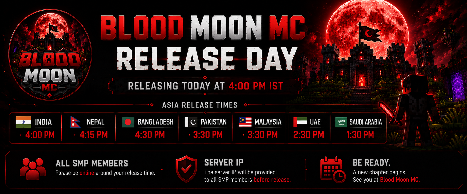 Blood Moon MC Release Today — Join Mr_FSD