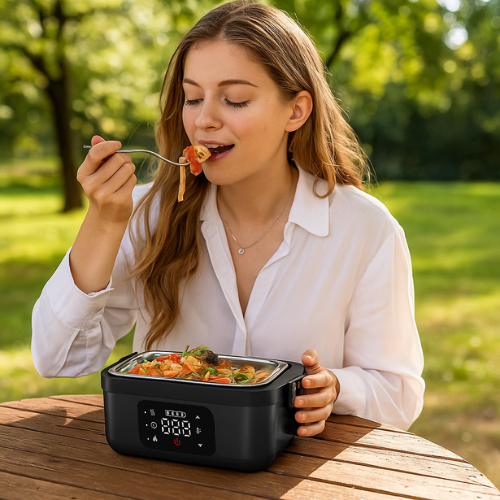 Enjoy Hot Meal