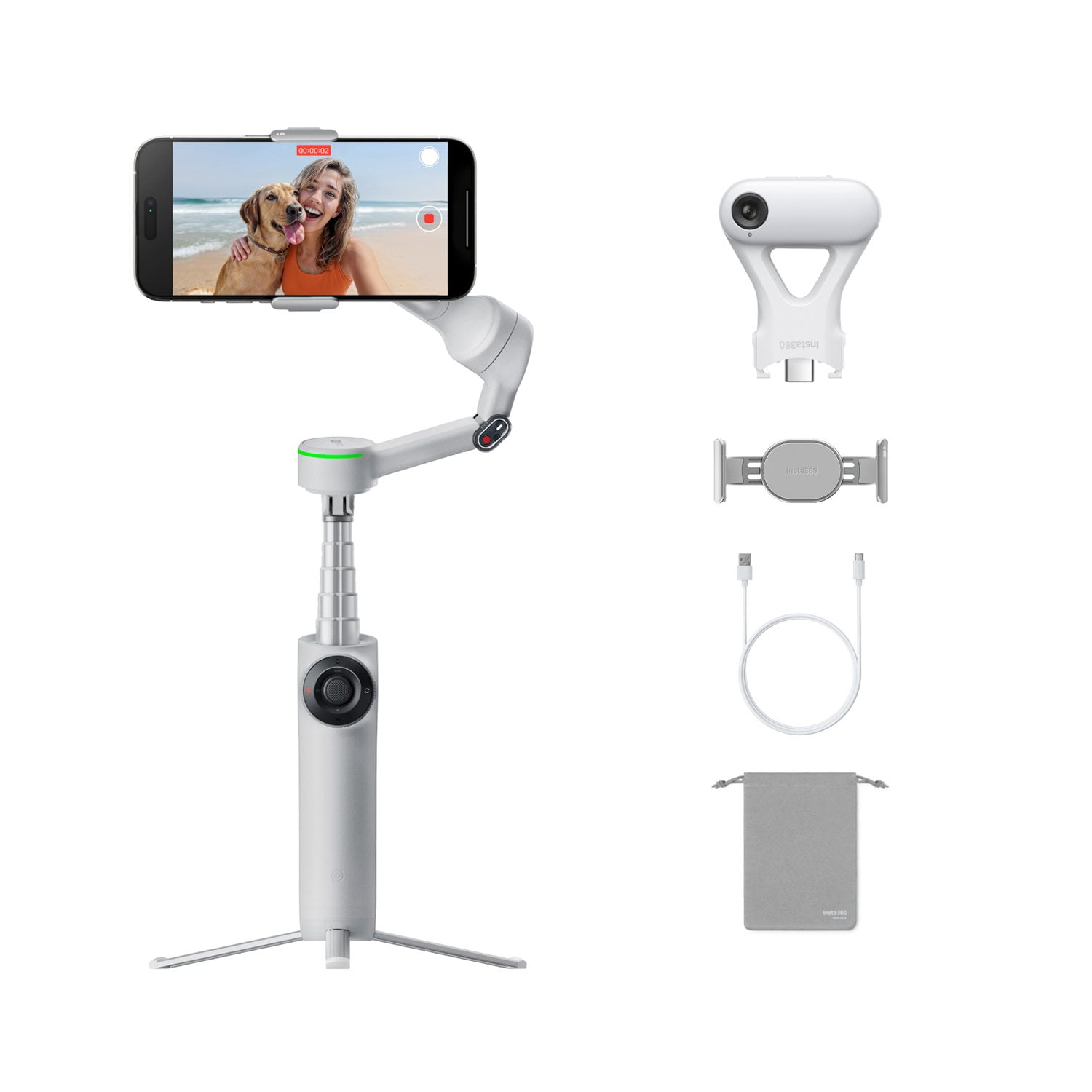 Insta360 Flow 2 AI Tracker Bundle