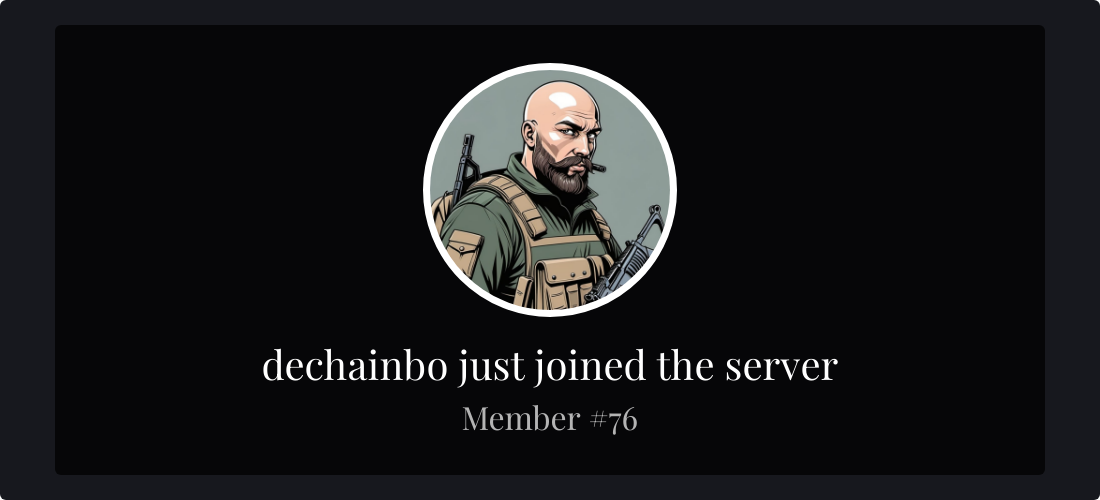 Hey @Chainbo - Lukas, welcome to **RebelHub Community**! ![card.png](https://cdn.discordapp.com/attachments/1423972945591664712/1454965677776703568/card.png?ex=69db7521&is=69da23a1&hm=5803fe7e47eb8051971e0b52d4c8b10a1388c90b27dfaa2dbc883069ef22bfec&)