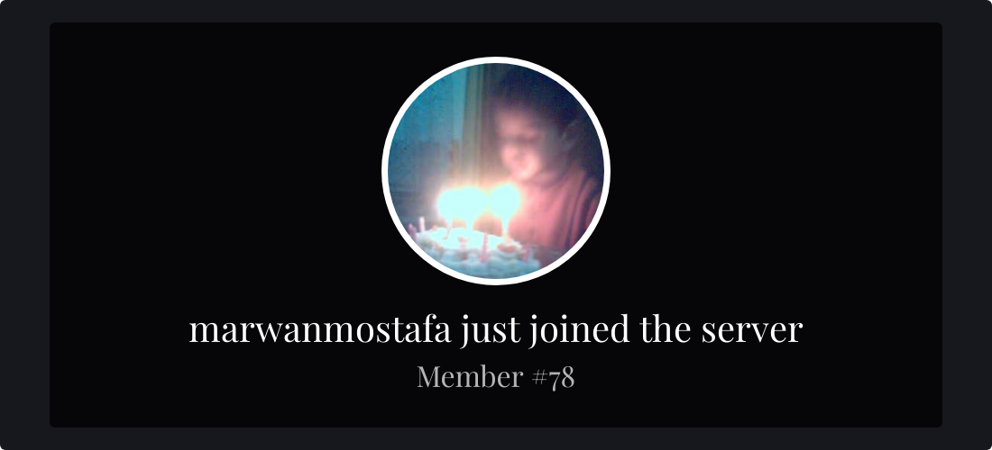 Hey @Marwan Mostafa, welcome to **RebelHub Community**! ![card.png](https://cdn.discordapp.com/attachments/1423972945591664712/1455352712236372119/card.png?ex=69da3a95&is=69d8e915&hm=c402b8014da396370cc4b8c731b44f69c82c047c400eb64d11f613b171d8e40c&)