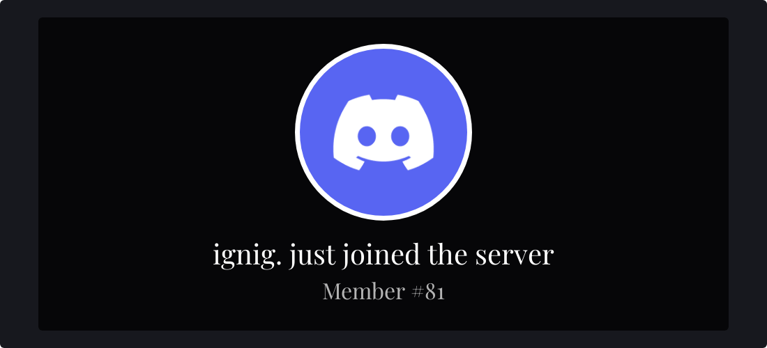 Hey @ignig., welcome to **RebelHub Community**! ![card.png](https://cdn.discordapp.com/attachments/1423972945591664712/1456511464411238465/card.png?ex=69dbcec1&is=69da7d41&hm=53baf95fa107c0585dd5fb0bdd0209dcf9636ee6f192a7ff5ee7e438b3a2a940&)