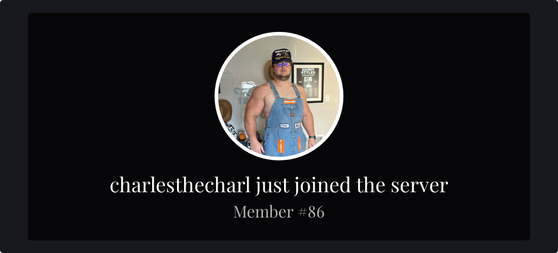 Hey @Cham the Man, welcome to **RebelHub Community**! ![card.png](https://cdn.discordapp.com/attachments/1423972945591664712/1465056980623429642/card.png?ex=69da98a3&is=69d94723&hm=2e6e928450cff1bd4e6b337aa757e839d5ea64ba9d48b27d20e611c118b351d8&)