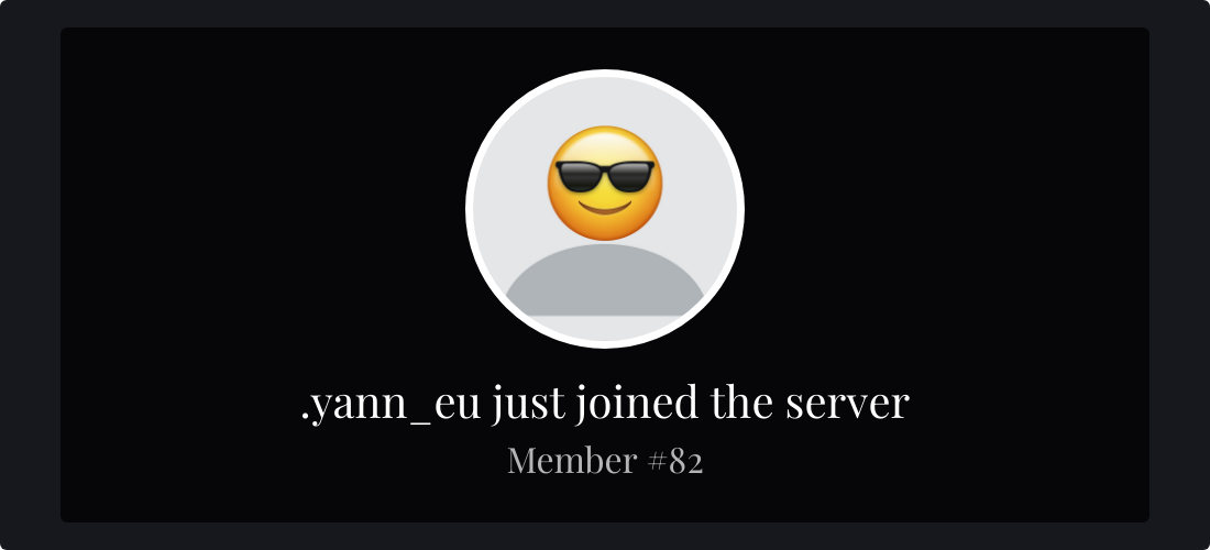 Hey @.yann_eu, welcome to **RebelHub Community**! ![card.png](https://cdn.discordapp.com/attachments/1423972945591664712/1476995187396841552/card.png?ex=69dbd6f5&is=69da8575&hm=23a7436c86a4366777a0073136f8fe1748e67f9cbb56ca23c91dd2cc60561f17&)