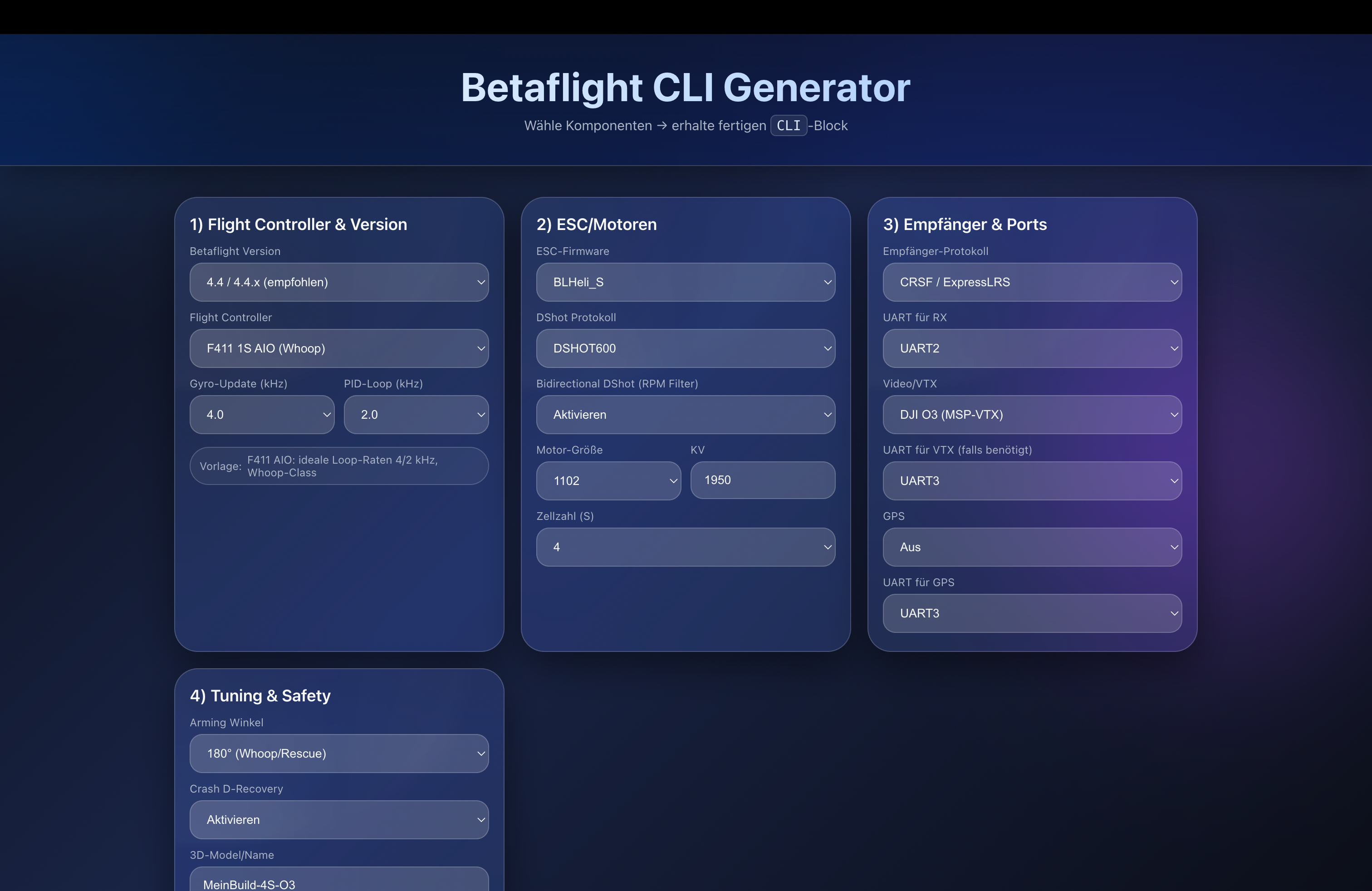 My FPV Website Project 🚁