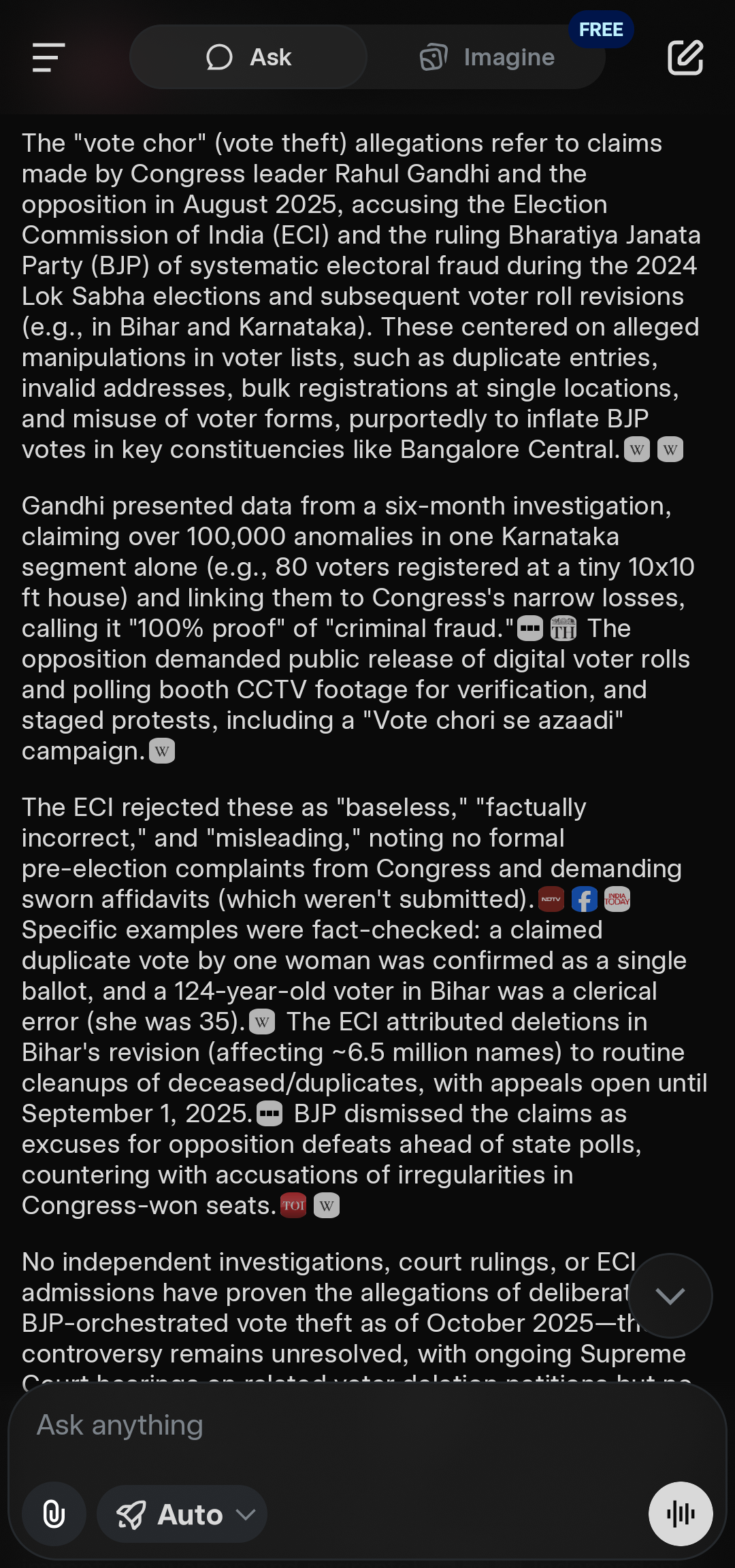 Grok AI and Grokpedia Debate Notice - Image 1