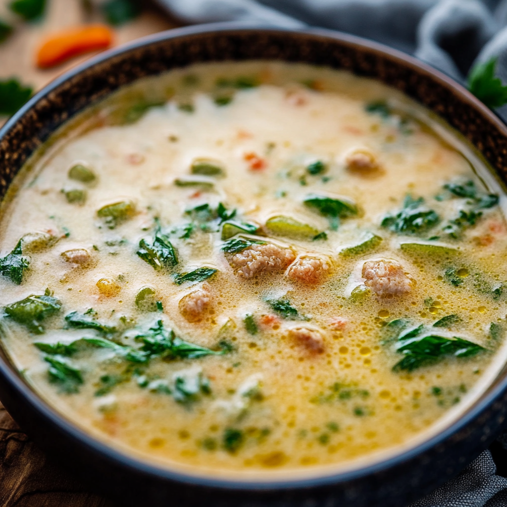 Herzhafte toskanische Suppe