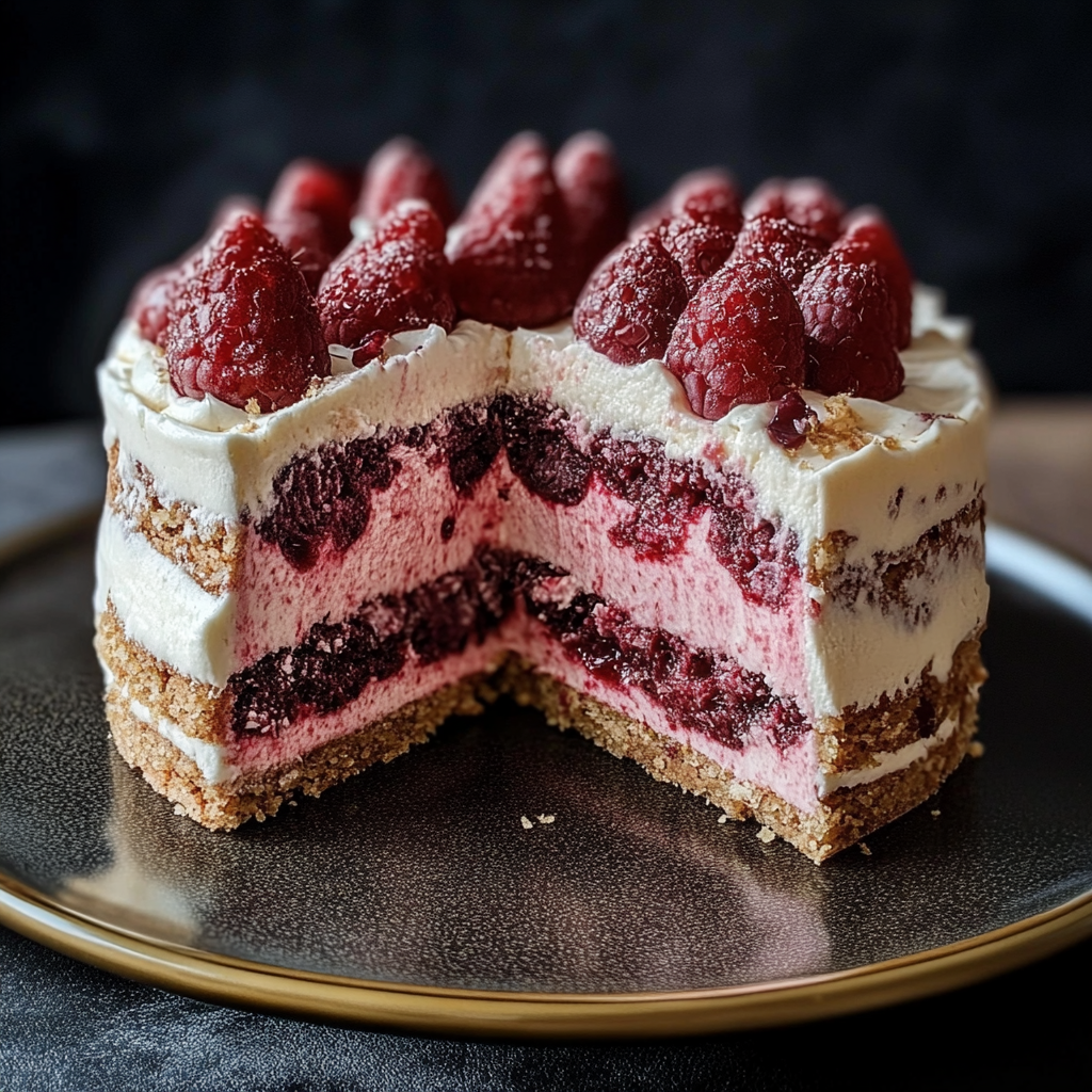 Gewürztorte mit Waldbeeren und Mascarpone-Zimt-Crème