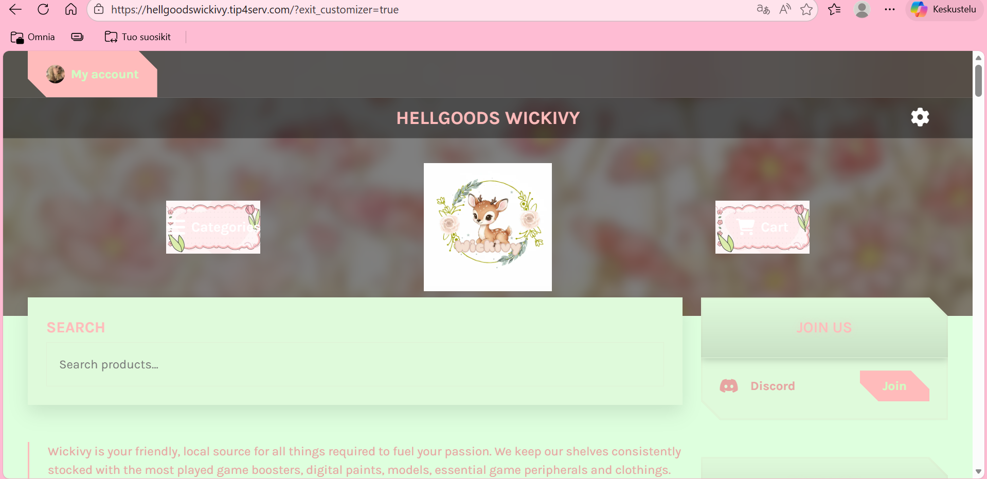 Shop Update New Items in ♡𝐖𝐢𝐜𝐤𝐢𝐯𝐲