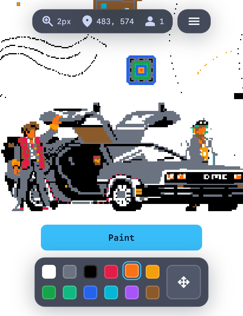 Free Pixels - Inspired by wplace and The Million Dollar Homepage