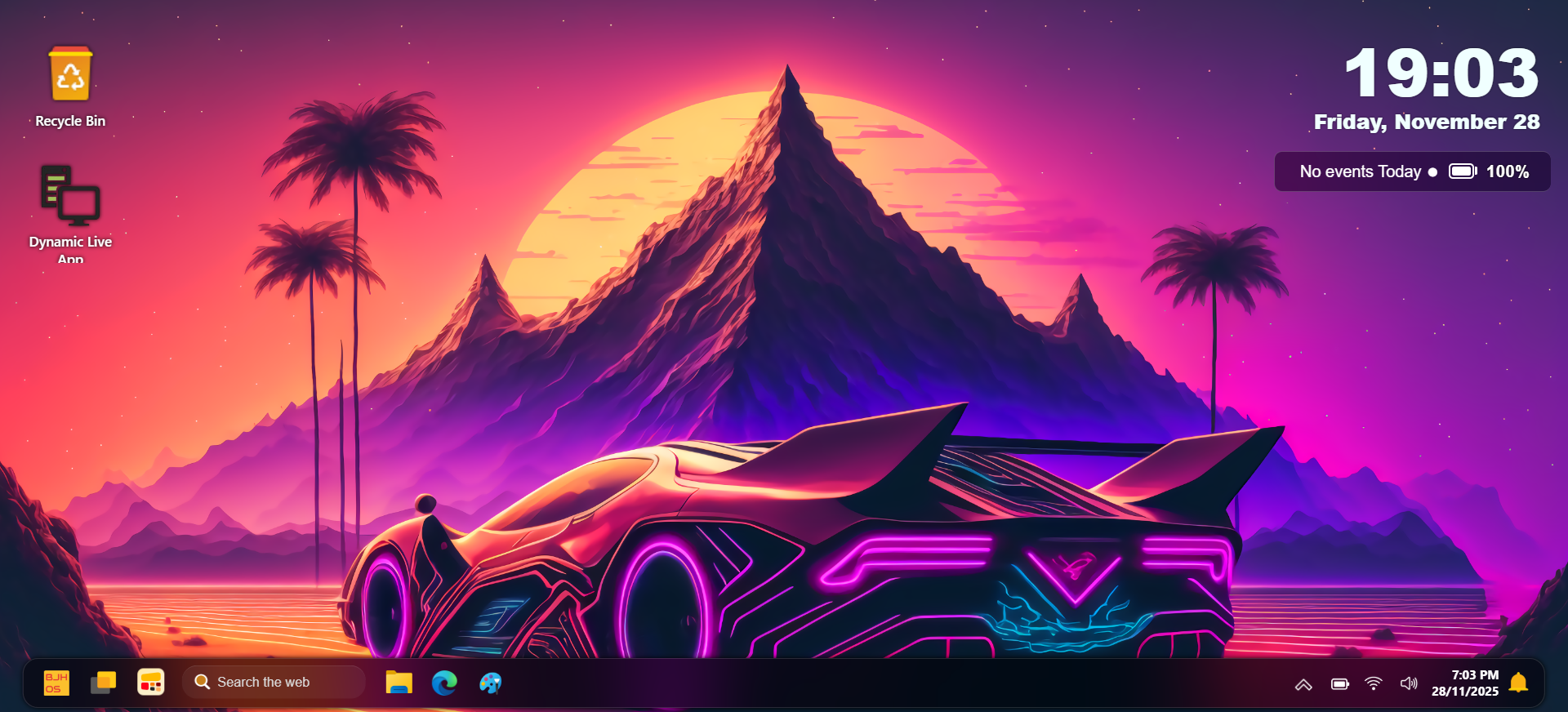 BJH OS — Free, Open Source, Browser-Based OS Built with HTML, CSS & JavaScript