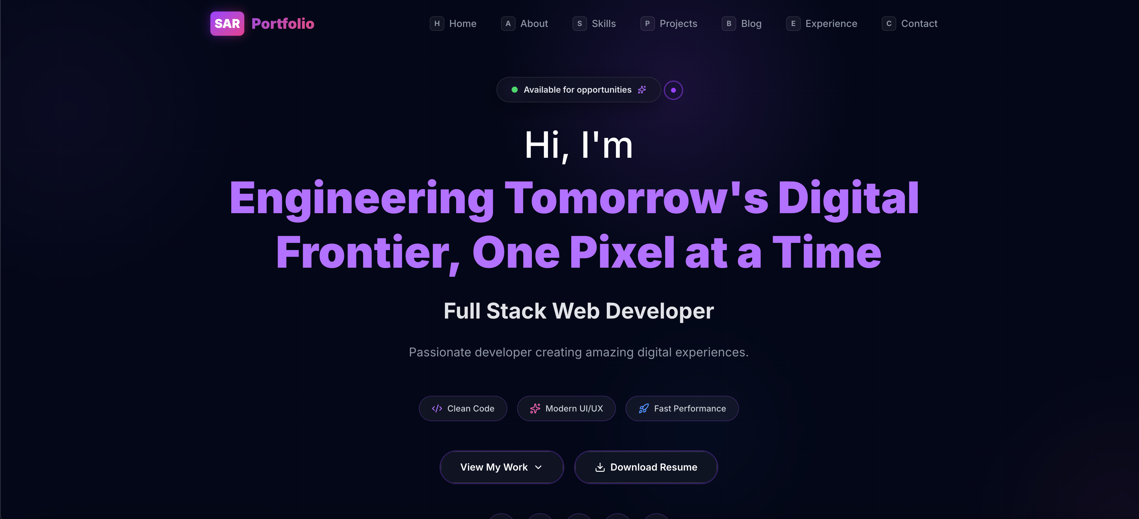 Full-Stack Developer | AI SaaS Specialist Available for Hire