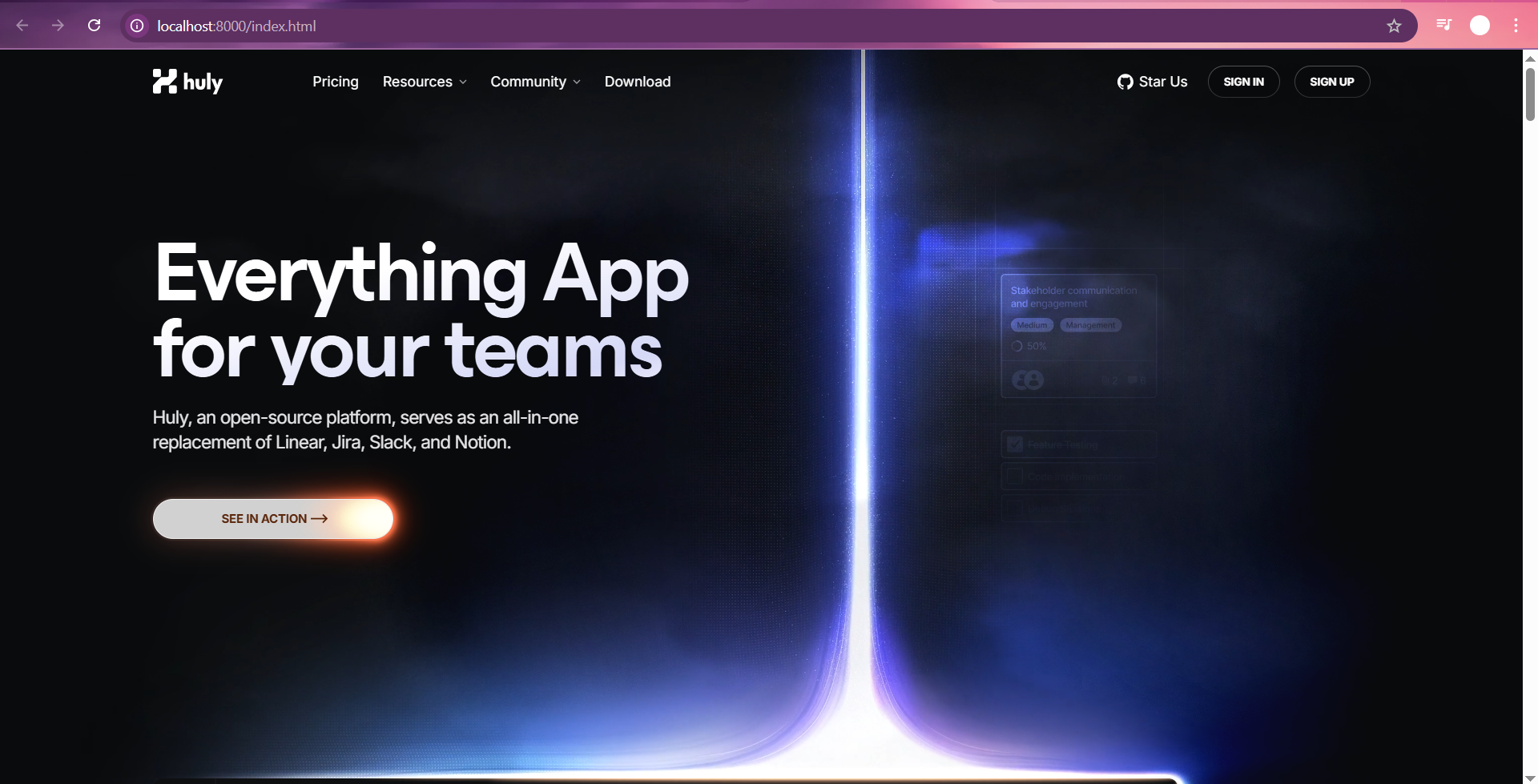 Made a website scrapper