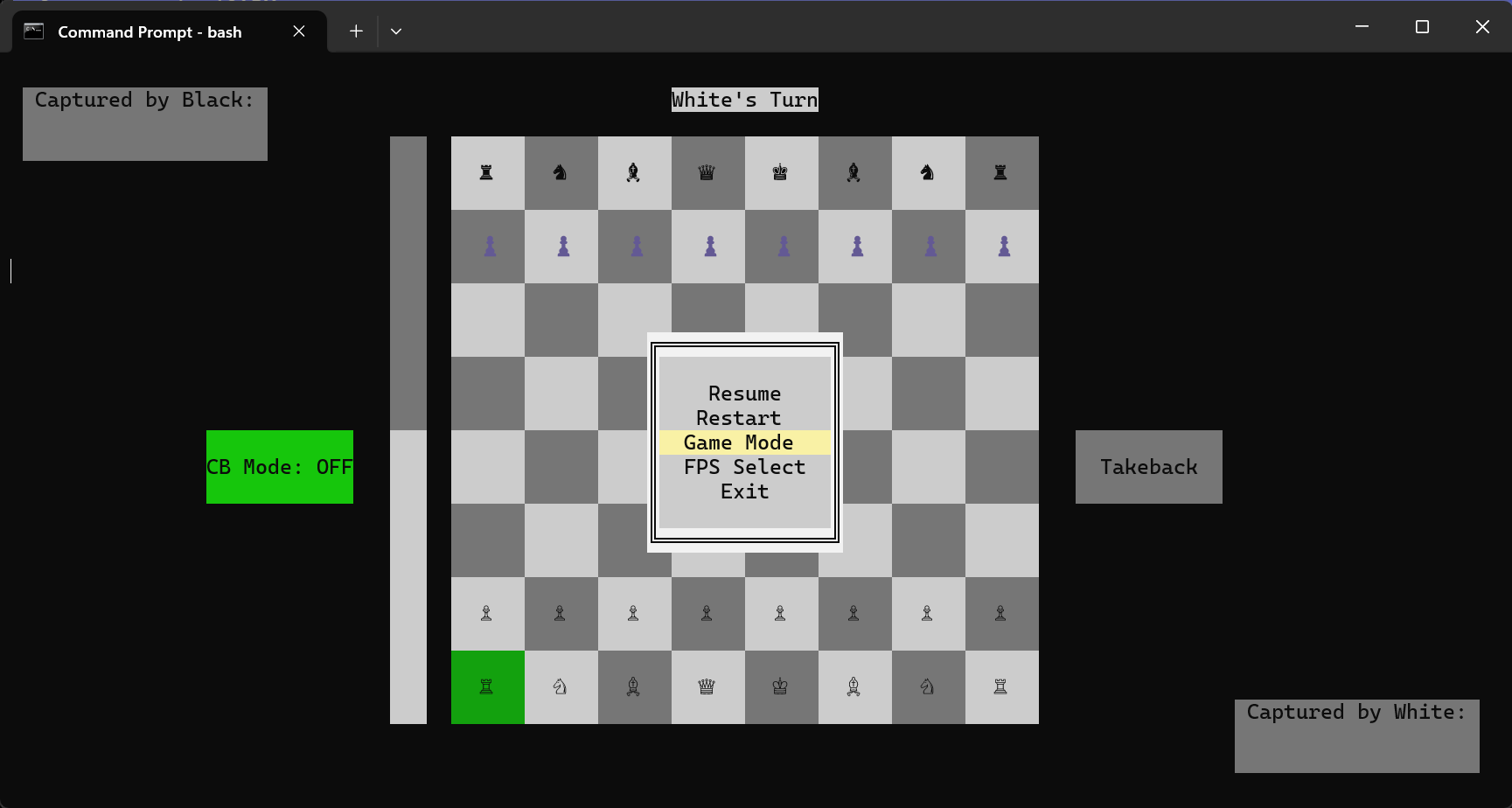 Just some simple chess engine