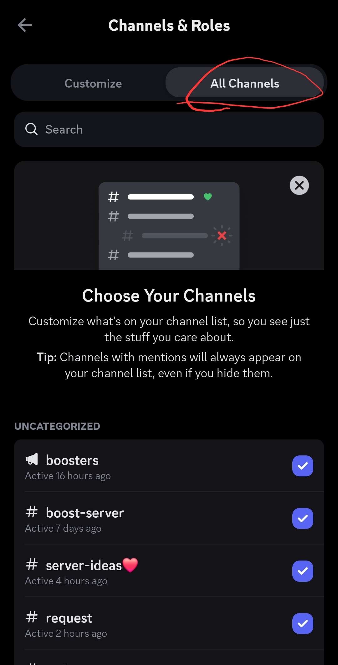 Fix Channel Visibility - The Sanctuary - Image 2