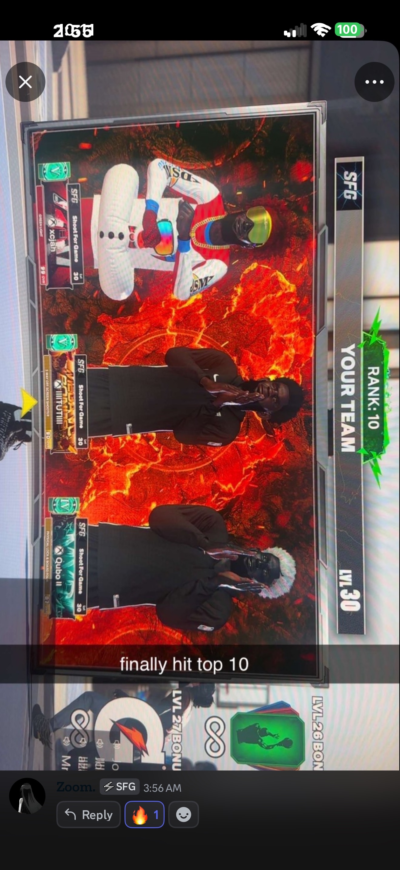 BTA Hits Top 10 - Ranked #10 Celebration