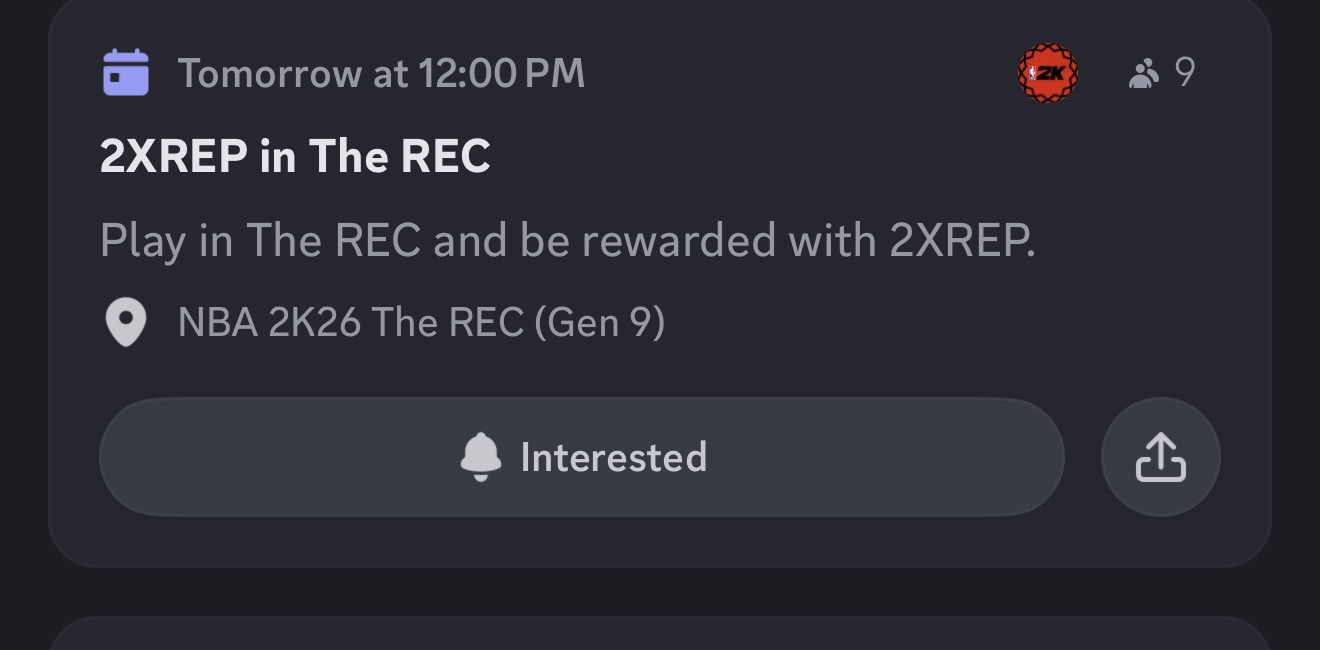 2X REP in the REC Tomorrow — BTA Rally